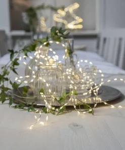DEW DROP MOLD Ljusslinga 225cm 150LED Daylight/Silver