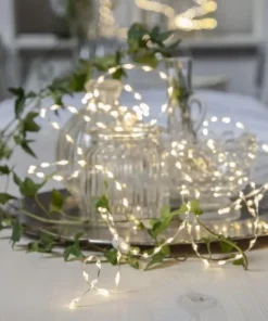 DEW DROP MOLD Ljusslinga 225cm 150LED Daylight/Silver