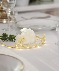 DIADEM Inomhusdekoration 18cm 20LED Mässing