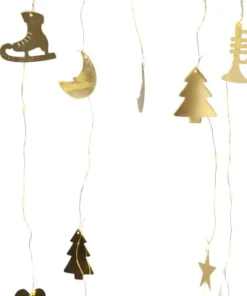 DREAM Hängande dekoration Batteri 90cm Guld