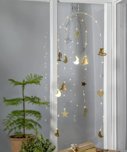 DREAM Hängande dekoration Batteri 90cm Guld