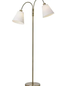 DUETT Golvlampa 140cm Antik/Vit