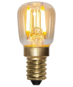 E14 Amber Päronlampa 0.5W 2000k 30lm LED-Lampa