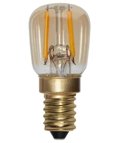 E14 Amber Päronlampa 0.5W 2000k 30lm LED-Lampa