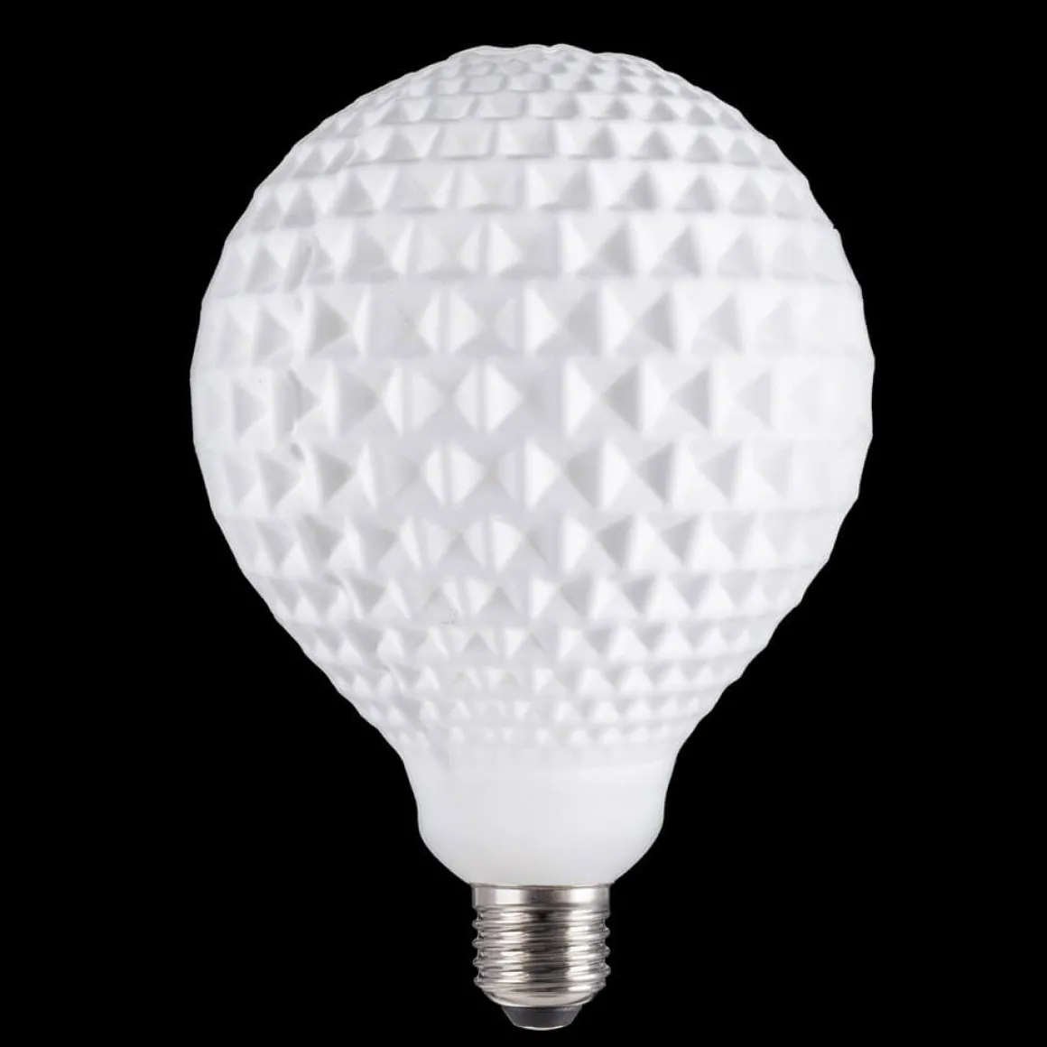 E27 BIANCA Glob125 3-steg Dimbar Diamant Opal 4/2.2/0.9W 3000K LED-Lampa