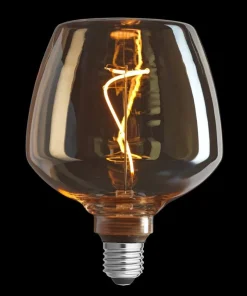 E27 BRANDY 0 3-steg Dimbar 4/2.2/0.9W 1800K LED-Lampa