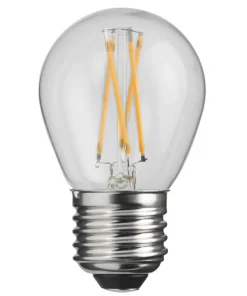 E27 Classic Klot 4W 2700K 400lm Klar LED-lampa