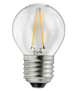 E27 Classic Klot 2W 2700K 200lm Klar LED Lampa