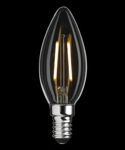 E14 CLASSIC Kronljus Klar 0,8W 2700K 80lm LED-Lampa