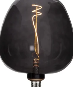 E27 Decoled 2W 2200K 40lm Svart LED-Lampa