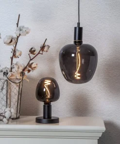 E27 Decoled 2W 2200K 40lm Svart LED-Lampa