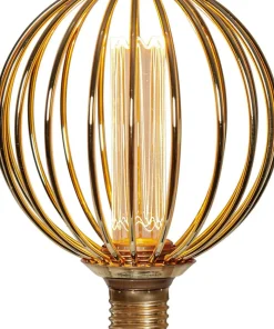 E27 DesignGlob12 Metall 4.3W 1800K 180lm LED-Lampa