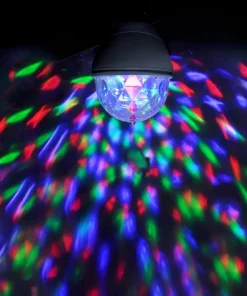 E27 Disco RGB Party 3W LED-Lampa