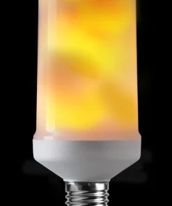E27 FLAME LIGHT Tubural 1,8W 1500K 60lm LED-Lampa