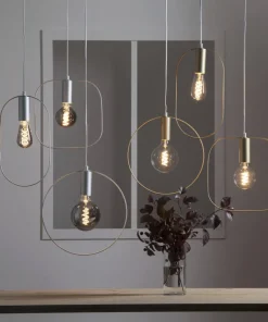 E27 Glob95 Dimbar Decoled Rökfärgad 2W 2100K 50lm LED-Lampa