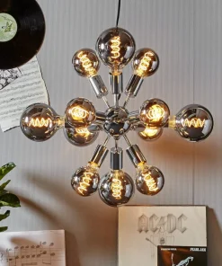 E27 Glob125 Dimbar Spiral Rökfärgad 2W 2100K 40lm LED-Lampa