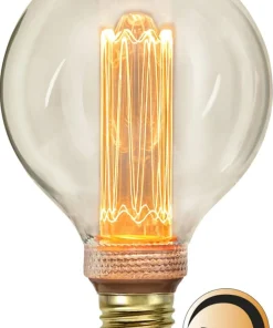 E27 Glob95 Dimbar 2.5W 1800K 90lm Klar LED-Lampa