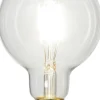 E27 Glob95 Lågvolt 12-24V 2W 2700K 250lm Klar LED-Lampa
