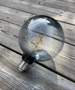 E27 Glob120 Lågvolt 12V 0,3Watt Smoke 30lm Klar LED-Lampa