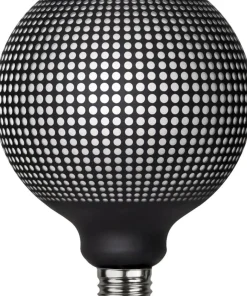 E27 Glob125 Mönster Dimbar 4W 2700K 100lm LED-Lampa