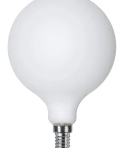 E14 Glob95 Opal 1.5W 2600k 120lm Dimbar LED-lampa