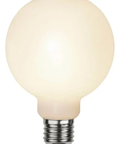 E27 Glob95 1.2W 2700K 85lm Opal LED-Lampa