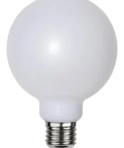 E27 Glob95 1.2W 2700K 85lm Opal LED-Lampa