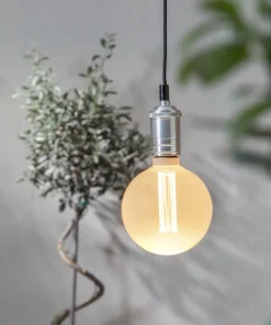 E27 Glob125 1W 2000K 50lm Opal/vit LED-Lampa