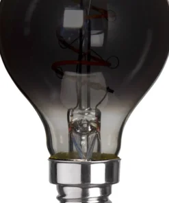 E14 GRACE Klot Decoled Smoke 3W 1800K 50lm LED-Lampa