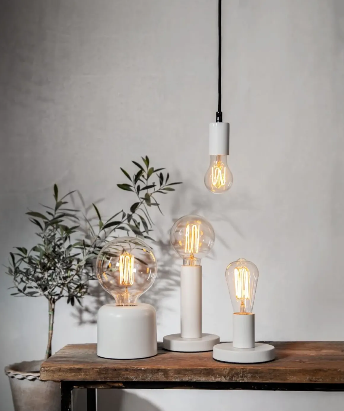 E27 GRACE Normal Dimbar Decoled Smoke 3.8W 1800K 200lm LED-Lampa
