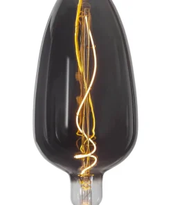 E27 Industrial Vintage Smoke 2.5W 2200k 50lm Dimbar LED-lampa