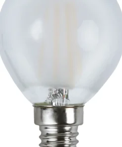 E14 Klot Dimbar 4W 2700K 400lm Frostad LED-Lampa