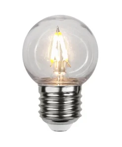 E27 Klot Outdoor Lighting PC Cover 1.4W 2700K 120lm LED-Lampa