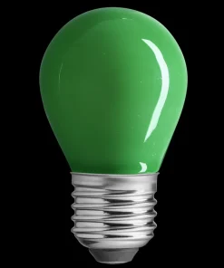 E27 Klot Partylampa Grön 4W 100lm Dimbar