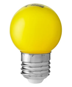 E27 Klot Partylampa Gul 0,8W 30lm LED-Lampa