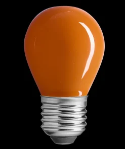 E27 Klot Partylampa Orange 4W 180lm Dimbar