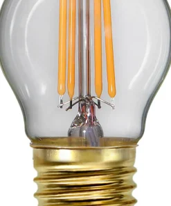 E27 Klot SoftGlow Dimbar 4W 2100K 350lm Klar LED-Lampa