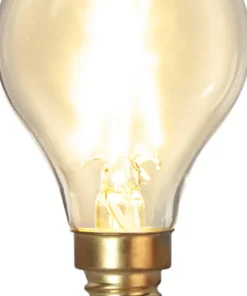 E14 Klot SoftGlow 1.5W 2100K 120lm Klar LED-Lampa