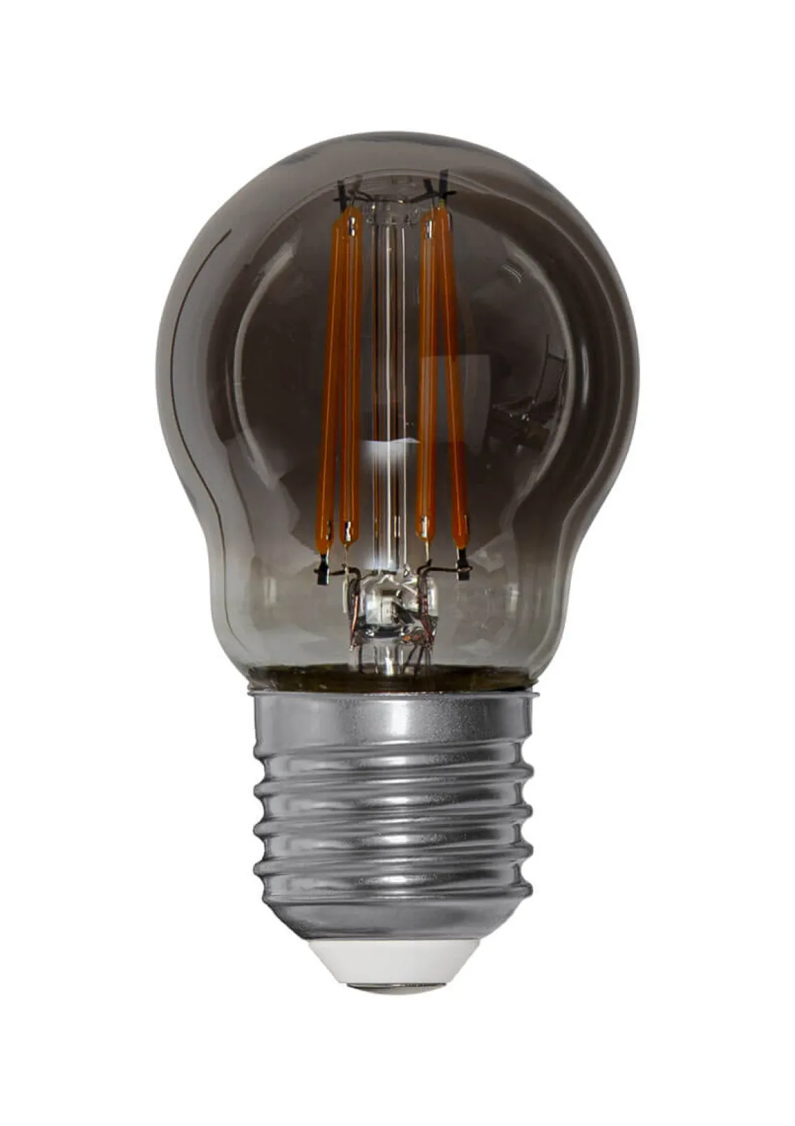E27 Klot 3-Steg Dimbar Minne SoftGlow 2.9W 2200K 150lm Rökfärgad