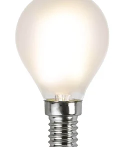 E14 Klot 1.5W 2700K 150lm Frostad LED-Lampa
