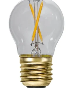 E27 Klot 0.5W 2100K 30lm Klar LED-Lampa