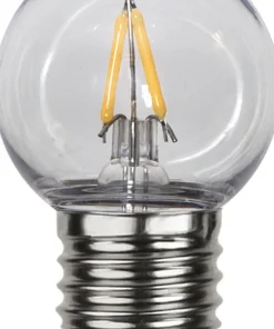 E27 Klot 0.6W 2200K 70lm Klar LED-Lampa