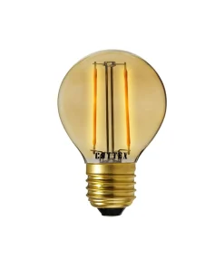 E27 Klotlampa 2W 180lm 2200K Amber