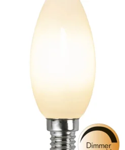 E14 Kronljus RA90 Opal 5W 3000K 470lm LED-Lampa
