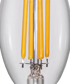 E14 Kronljus SoftGlow Dimbar 4,5W 2100K 470lm Klar LED-Lampa