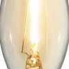 E14 Kronljus SoftGlow 0.8W 2100K 70lm Klar LED-Lampa