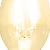 E14 Kronljus SoftGlow 1.5W 2100K 120lm Klar LED-Lampa