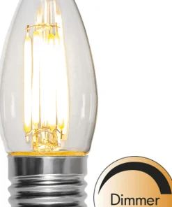 E27 Kronljus 4,2W 2700K 470lm LED-Lampa