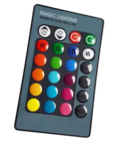E27 LED RGB Lampa - Fjärrkontroll