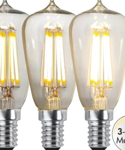E14 Mininavigation 3-steg Dimbar Minne 2.5W 3000K 250lm Klar LED-Lampa